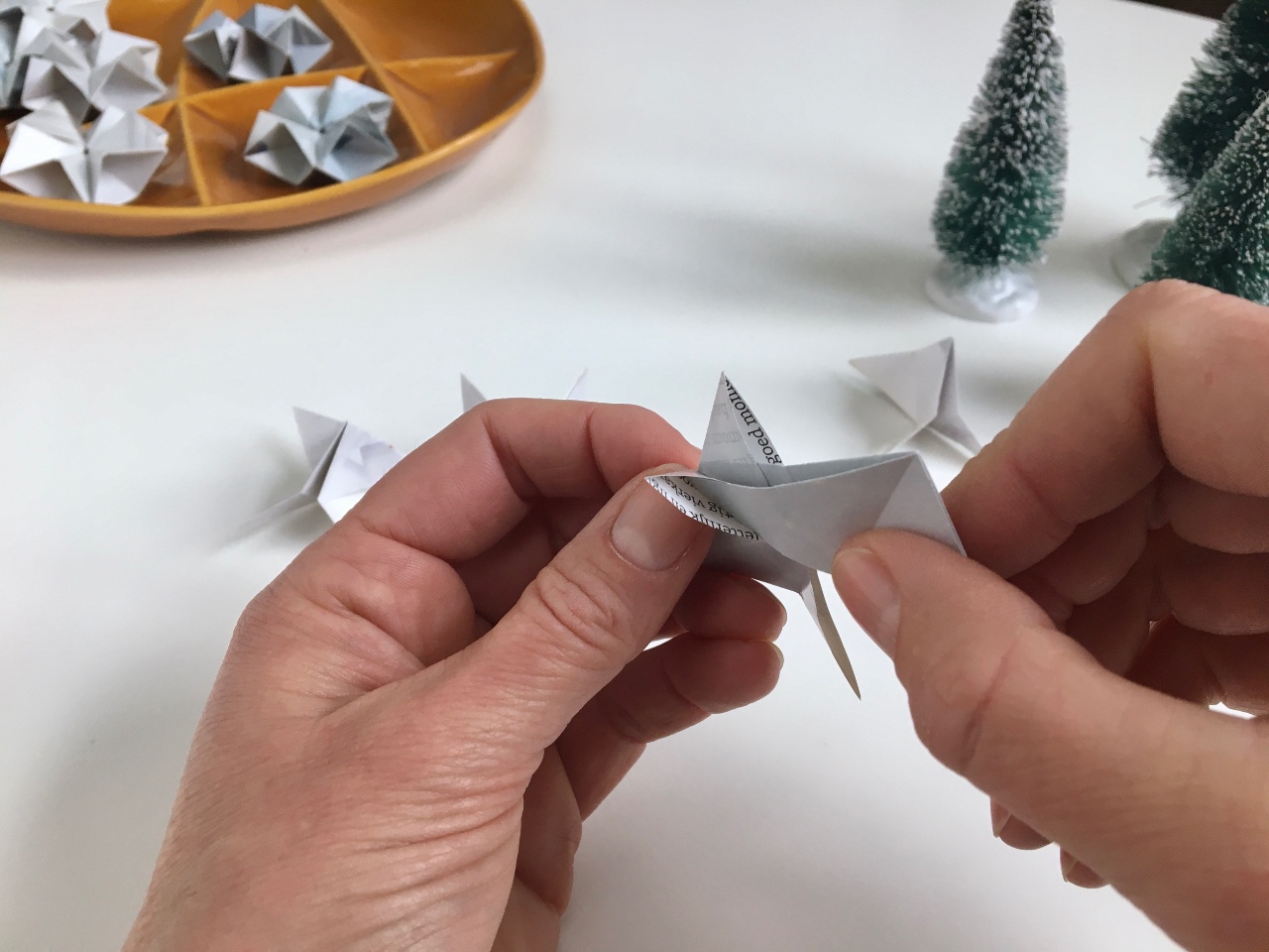 DIY Tutorial Origami ster Villa Appelzee